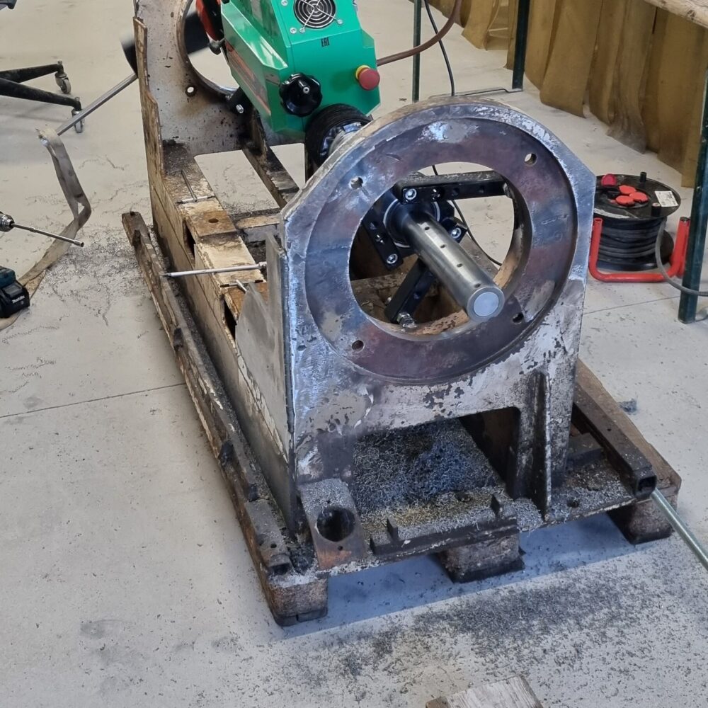 20230927_165158 1000X1000 | Meca Tech 68 Alésage en ligne sur un bâti moteur électrique. Audincourt 2